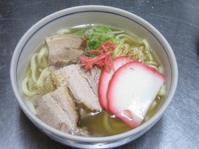 沖縄そば一杯！