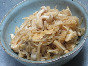 定休日のおかず
