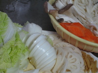 食べても減らないうどんだよ～！