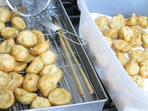 まぼろしメニュー　自家製さつま揚げ！