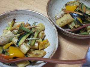 リガトーニは野菜が合います！