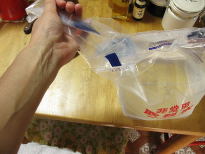 “給水”　の水はおいしかった！