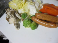 朝の野菜スパ　♪