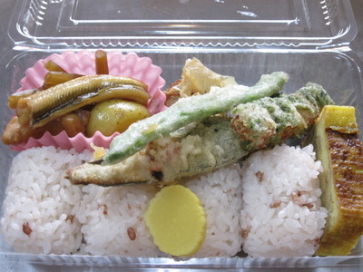 今日のミニお弁当