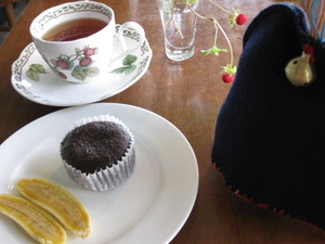 本日のお茶のお供に