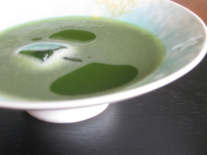 夏の 『 お抹茶とお菓子 』