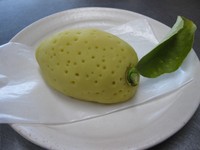 自製和菓子　「練りきり」