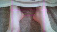 足の長さの違いにアプローチ☆ 2011/04/15 17:47:23