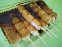 お客様たちからの美味しい差し入れ♪ 2009/12/06 22:44:52