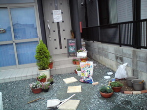SmileSmileでガーデニング中♪