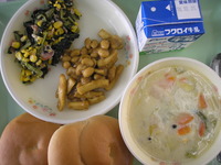 冬野菜のクリームシチュー
