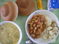 大豆のトマト煮