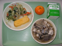 きのこけんちん汁