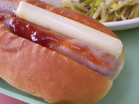 ウインナーのケッチャップソース
