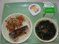 にじますのあんかけ