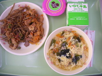 豚肉の味噌炒め