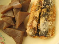 鰯の蒲焼き