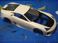 1/24レクサスLFA10　クリアーパーツ