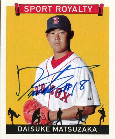 松坂大輔 Goudey autograph（サイン）