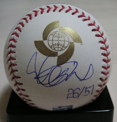 イチロー　WBC サインボール