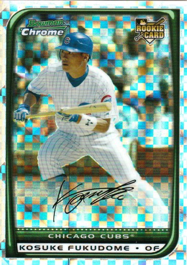 福留孝介 Bowman Chrome RC