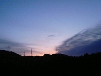2009/2/17☆日の出♪ 2009/02/17 07:15:59