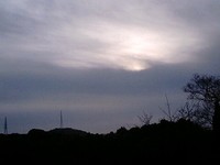 2009/3/10☆雲間の太陽＆青空 2009/03/11 22:08:26