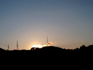 2009/4/2☆日の出＆桜