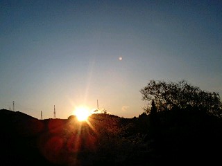 2009/4/2☆日の出＆桜