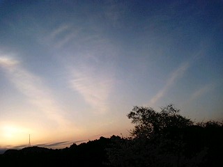 2009/4/3☆日の出