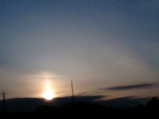 2009/4/3☆日の出