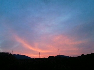 2009/4/8★朝焼け♪