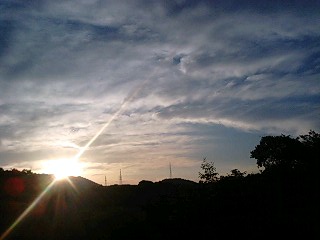やっと日の出★2009/5/18