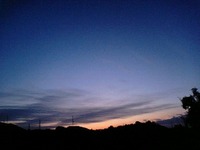 10/23☆秋の空。。。日の出 2009/10/25 17:12:04