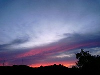 思いがけずの朝焼け★☆11/13 2009/11/14 07:07:50