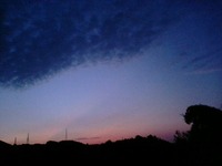 澄んだ空気☆日の出 2009/08/23 06:57:24