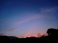 衆院選投票日☆日の出 2009/08/30 06:50:19