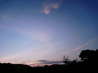 梅雨☆中休み？日の出です☆