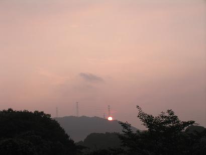 穏かな日の出♪