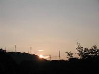 お盆☆日の出♪ 2008/08/13 07:05:36