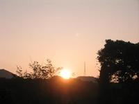 静かな日の出♪ 2008/09/08 06:26:19