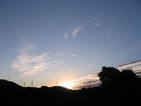 澄んだ空☆日の出♪ 2008/09/27 06:54:07