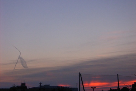 変な雲
