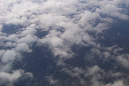 空から見た空