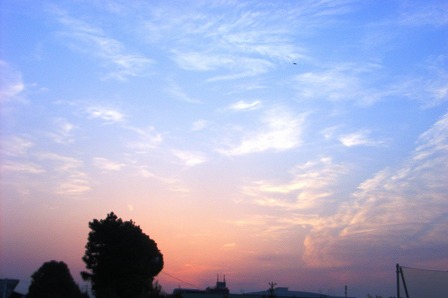 6時前の空