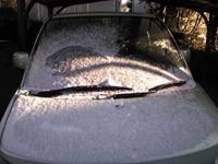 積雪の朝 2011/01/17 08:55:58