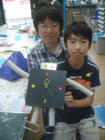 2010親子造形教室父の日企画開催