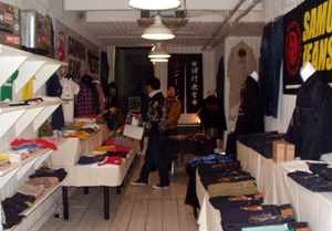 サムライジーンズ展示会