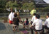 地鎮祭おめでとうございます。 2012/07/03 14:46:39