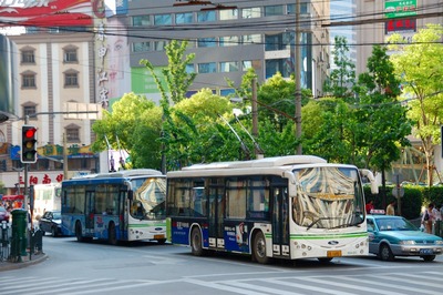 公害の街のエコな乗り物【上海にて】